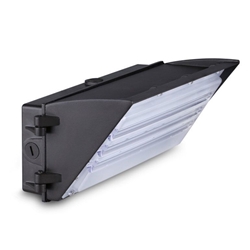 45W LED SEMI CUTOFF WALL PACK LIGHT AC120-277V