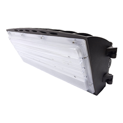 100W LED SEMI CUTOFF WALL PACK LIGHT AC120-277V