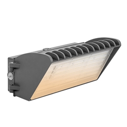 TUNABLE LED SEMI CUTOFF WALL PACK AC120-277V